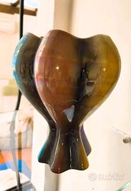 Splendido vaso in vetro d'arte Sicas Sesto Fior in