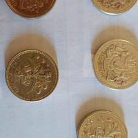 Monete sterline in argento