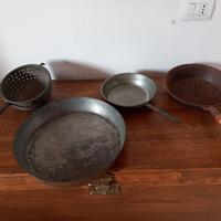 Tegami di rame vecchi