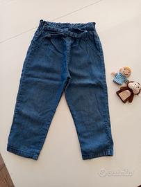 Pantaloni morbidi denim bimba 30 mesi 