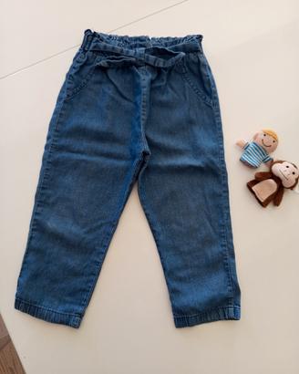 Pantaloni morbidi denim bimba 30 mesi 
