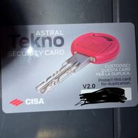 Serratura Cisa Astral Tekno v2.0