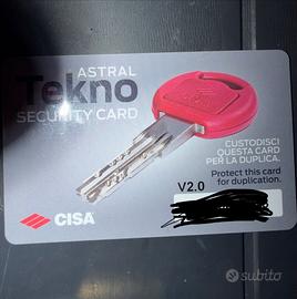 Serratura Cisa Astral Tekno v2.0