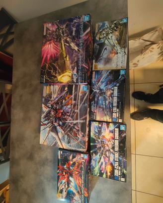 Lotto model kit gundam bandai nuovi    1 MG - 5 HG