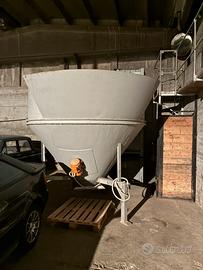 IMPIANTO TRAMOGGIA + COCLEA 4 m CON MOTORIDUTTORE