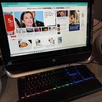 PC HP all in one Intel Core  I3 3240 + stampante