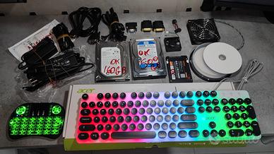 LOTTO MATERIALE INFORMATICO LEGGI INFO 