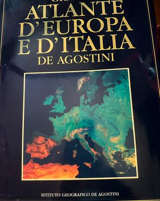 Grande atlante d'Eutooa  e d'italia