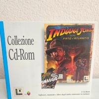 INDIANA JONES AND THE FATE OF ATLANTIS  2 CD ROM 