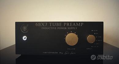 Pre Valvolare 6BX7 Psu e carico anodico Induttivo