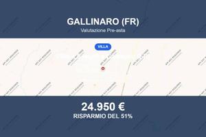 Immobile in asta di 146 m² a Gallinaro