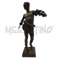 STATUA EUGENE MARIOTON BRONZO FRANCESE, CIRCA 1890
