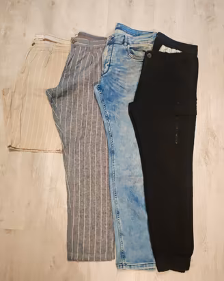 set pantaloni uomo