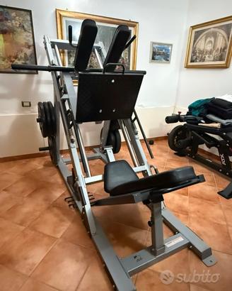 Leg press hack squat force usa pressa 45