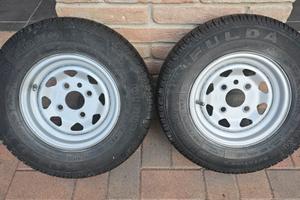 cerchi e gomme raggio 10