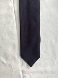 Cravatta Jack Emerson in lana  Blu scuro Italy