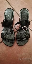 Scarpa da donna, taglia 39, vero cuoio