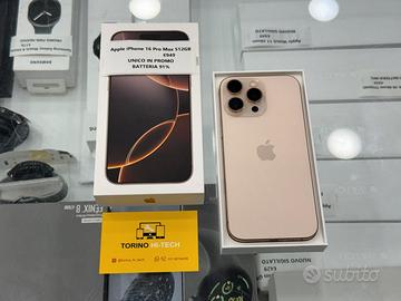 Apple iPhone 16 Pro Max 512GB - UNICO IN PROMO