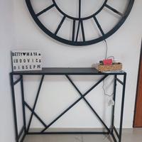 consolle in ferro stile industrial