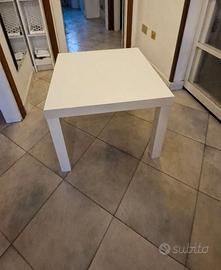 Tavolino da salotto bianco 55x55 – soggiorno