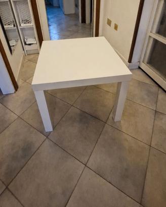 Tavolino da salotto bianco 55x55