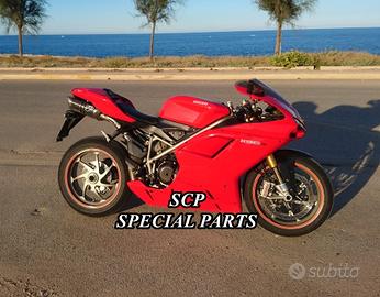 Ducati 1198 1098 848 termignoni terminali carbonio