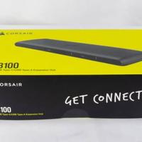 Hub dock corsair Usb100 espansione porte pc usb 3