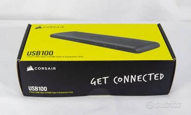 Hub dock corsair Usb100 espansione porte pc usb 3