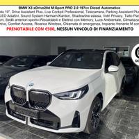 BMW X3 XDrive20d M-Sport PRO NEW MODEL C19" Tetto