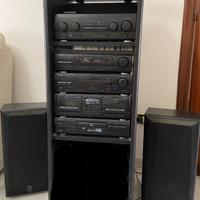Impianto stero hi fi Vintage anni 90 Kenwood