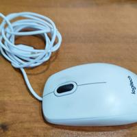 MOUSE LOGITECH B 100 WHITE
