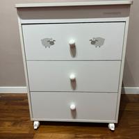 Mobile per fasciatoio foppapedretti