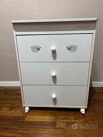 Mobile per fasciatoio foppapedretti