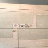 mensole in vetro satinato 