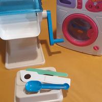 Macchina gelato e lavatrice bimbe