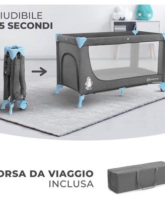 Lettino da viaggio - Kinderkraft JOY2 ACC