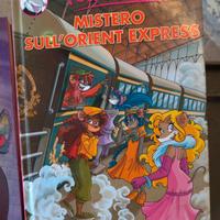 Mistero sull'Orient Expresss Tea Stilton libro