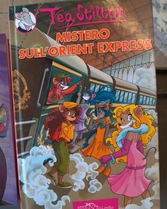 Mistero sull'Orient Expresss Tea Stilton libro