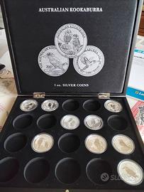 9 kookaburra anni vari in perfetto fdc ii cofanett