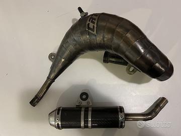 Scarico completo CRT  (Scalvini) x Husqvarna TC65