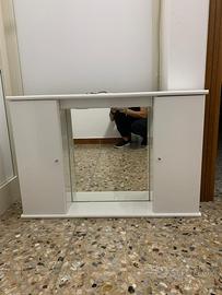 Specchio due ante con luci