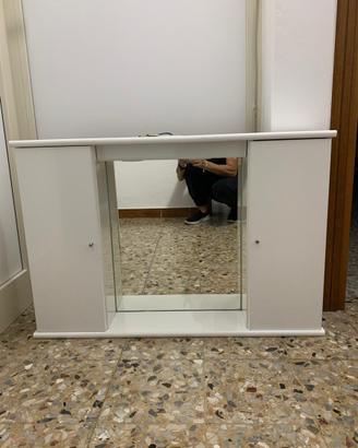 Specchio due ante con luci