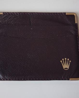 Rolex porta carte di credito