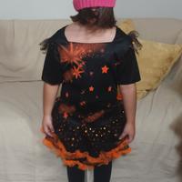 costume Hallowen streghetta 