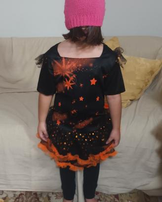 costume Hallowen streghetta 