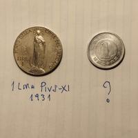 1 +1 moneta città del vaticano