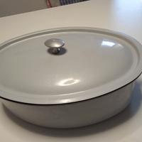 casseruola ovale TVS vintage nuova MADE IN ITALY