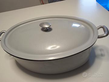 casseruola ovale TVS vintage nuova MADE IN ITALY