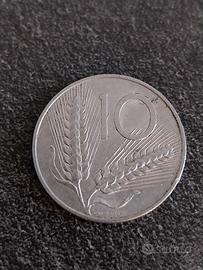 10 Lire 1952 Spighe di Grano Italia