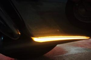 Led Luce per Borsa Laterale Estesa con Lenti Fumé